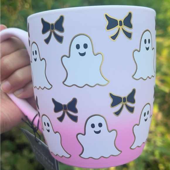 NEW Cobwebs & Cauldrons Bow and Ghost Mug - Picture 2 of 4